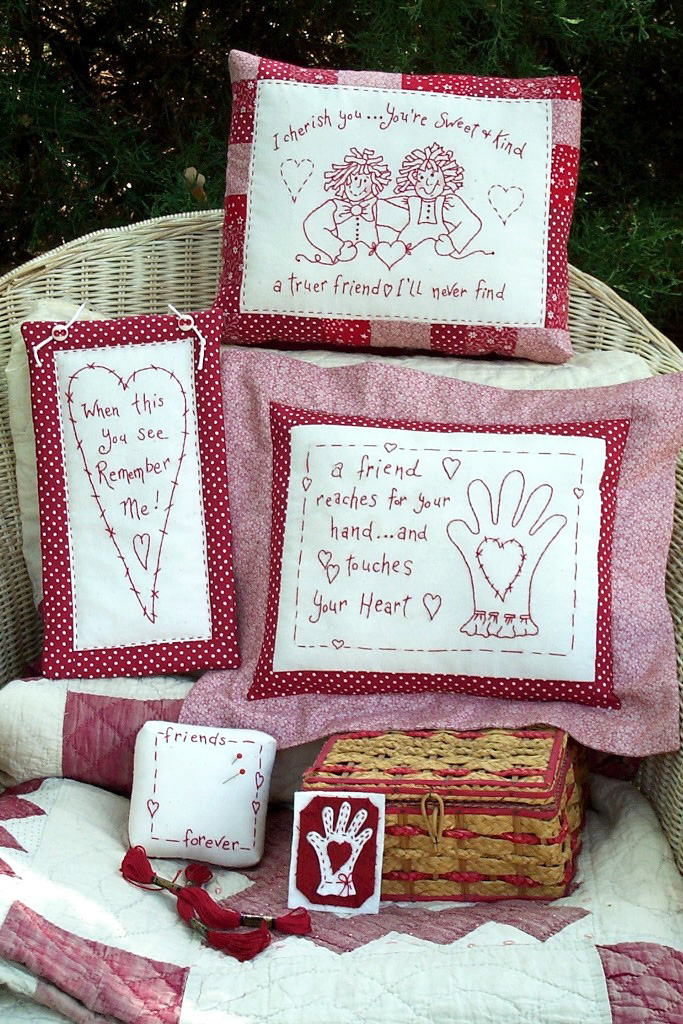 Friends Forever - Hand Embroidery Pattern - Download