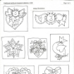 Picture of Traditional RedWork Ornaments - Hand Embroidery Pattern - Shipped