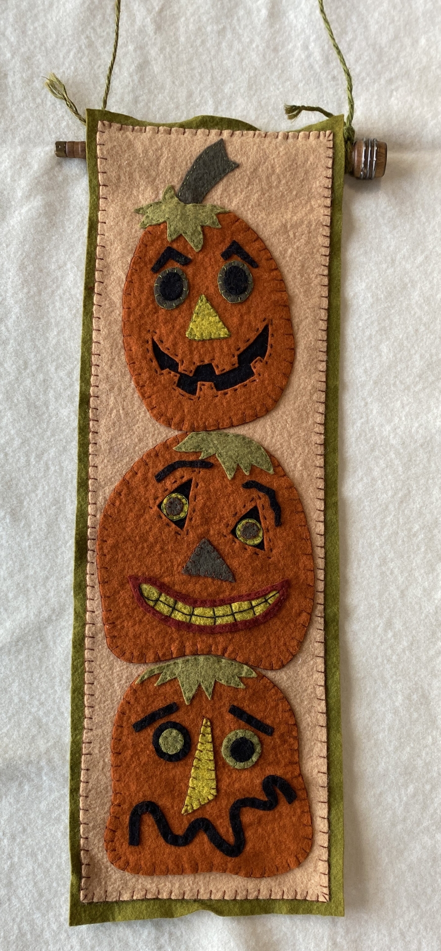 Jack o' Stacks - Wool Applique Pattern - Download