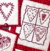 Picture of Patchwork Hearts - Machine Embroidery Pattern - Shipped