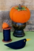 Picture of BIG Fat Pumpkin Pin Cushion Set - Wool Applique Pattern - Download