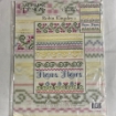 Picture of Fleurs Sampler - Counted Cross Stitch - Kit