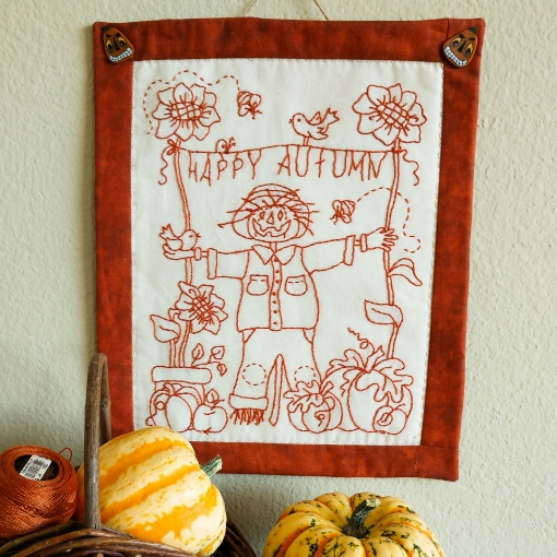 Picture of Happy Autumn - Hand Embroidery Complete Kit