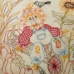 Scarecrow In Wheelbarrow - Hand Embroidery Pattern