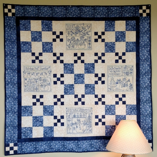 Welcome Winter Quilt - Hand Embroidery Pattern