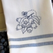 Picture of Fruit & Veggie Blueberries Tea Towel - Hand Embroidery Pattern - Download