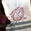 Picture of Fruit & Veggie Watermelon Tea Towel - Hand Embroidery Pattern - Download