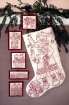 Santa and Toys Stocking - Hand Embroidery Pattern