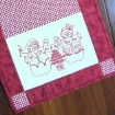 Picture of Christmas & New Year Table Runner - Hand Embroidery Kit