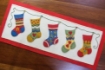 Picture of "...and the Stockings Were Hung" Table Runner - Wool Applique Pattern - Download