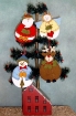 Picture of Roly-Poly Christmas Ornaments - Wool Applique Pattern - Download