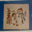Picture of Frosty Friends Button-Up - Counted Cross Stitch - Kit