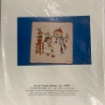 Picture of Frosty Friends Button-Up - Counted Cross Stitch - Kit