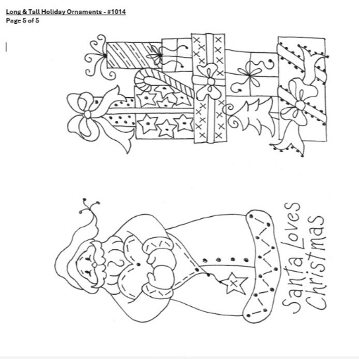 Picture of Long & Tall Holiday Ornaments - BBD No-Trace