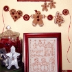 Picture of Gingerbread Blessings - Hand Embroidery Pattern - Download