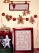Picture of Gingerbread Blessings - Hand Embroidery Pattern - Shipped