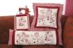 RedWork Snow People - Hand Embroidery Pattern
