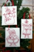 Picture of Three Winter Friends Ornaments - Hand Embroidery Kit