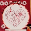 Picture of Paisley Heart - Hand Embroidery Pattern - Download