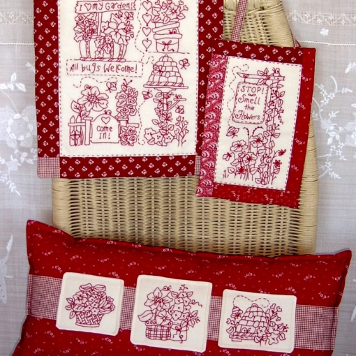 Picture of Love My Garden Pattern - Hand Embroidery Pattern - Download