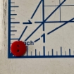 Picture of Red 2 Hole Buttons (Pack of 8)