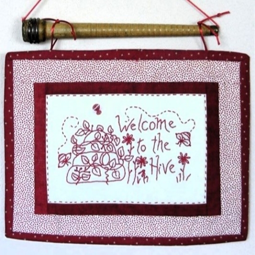 Picture of Welcome to the Hive - Hand Embroidery Pattern - Download