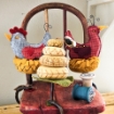 Picture of Bird Brain Birdie Make-Do - Wool Applique Pattern - Download