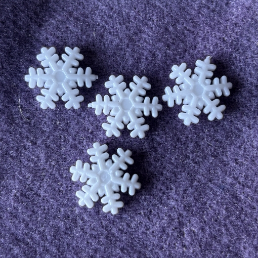 Small Delicate Snowflake Charms
