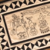 Witches Hooray Table Runner - Hand Embroidery Pattern