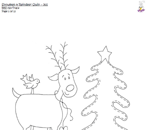Snowmen & Reindeer - BBD No-Trace